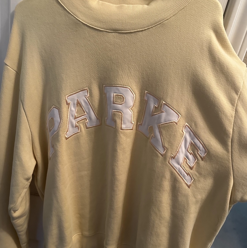 Parke Yellow Sweatshirt